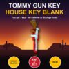Gun picture house key blank – photo 5