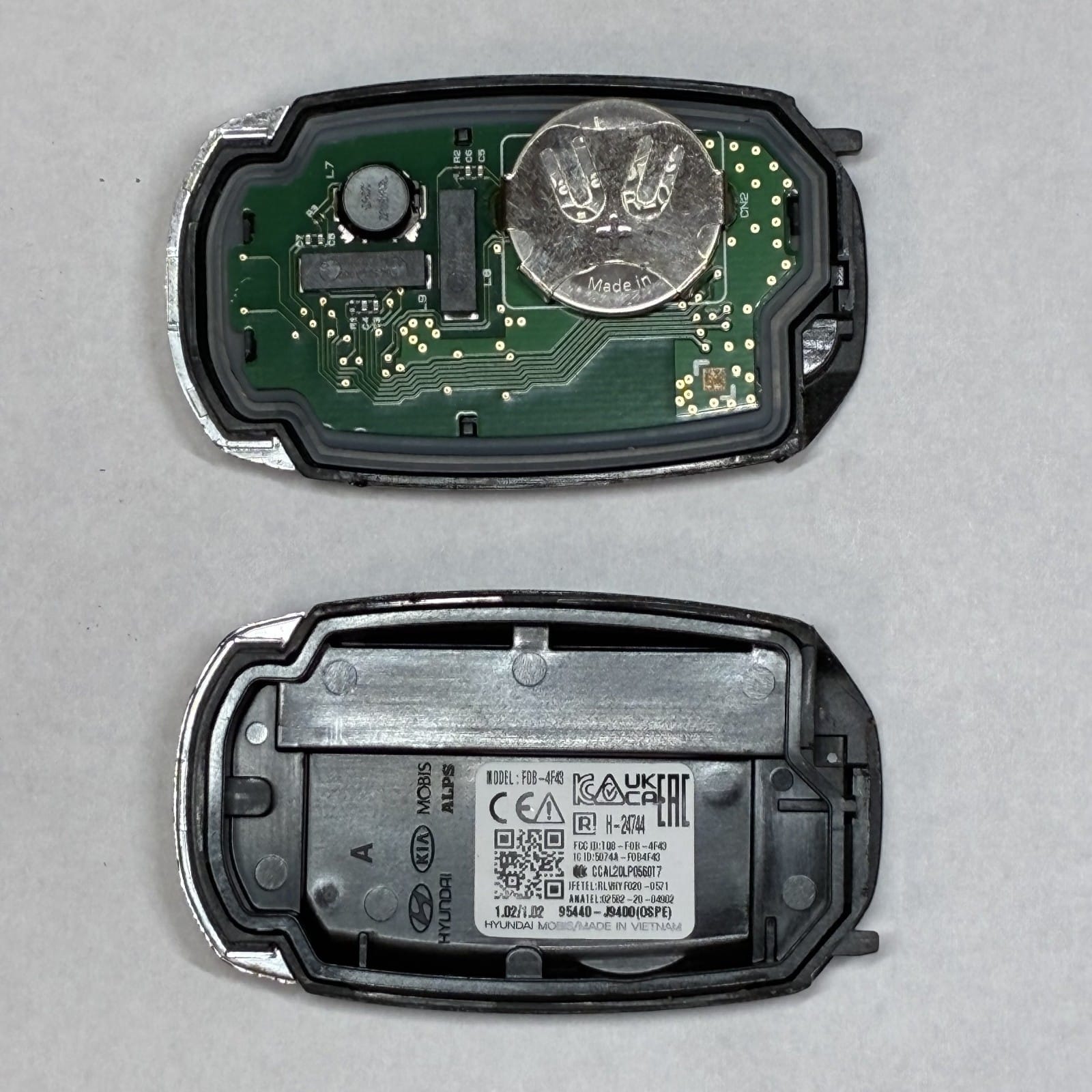 Hyundai Kona 2021-2022 smart key fob 95440-J9400 – photo 2