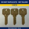 DO NOT DUPLICATE Key Blanks: KW1 / SC1 / SC4 / KW11 - Thumbnail Image 3