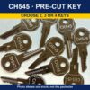 Pre-Cut Keys: CH751 / CH501 / CH545 / A126 / C415A / CAT 74 / E114 - Thumbnail Image 4