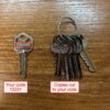 House Keys Cut to Code: Kwikset KW1 / Schlage SC1 / SC4 (Plain or DND) - Thumbnail Image 2