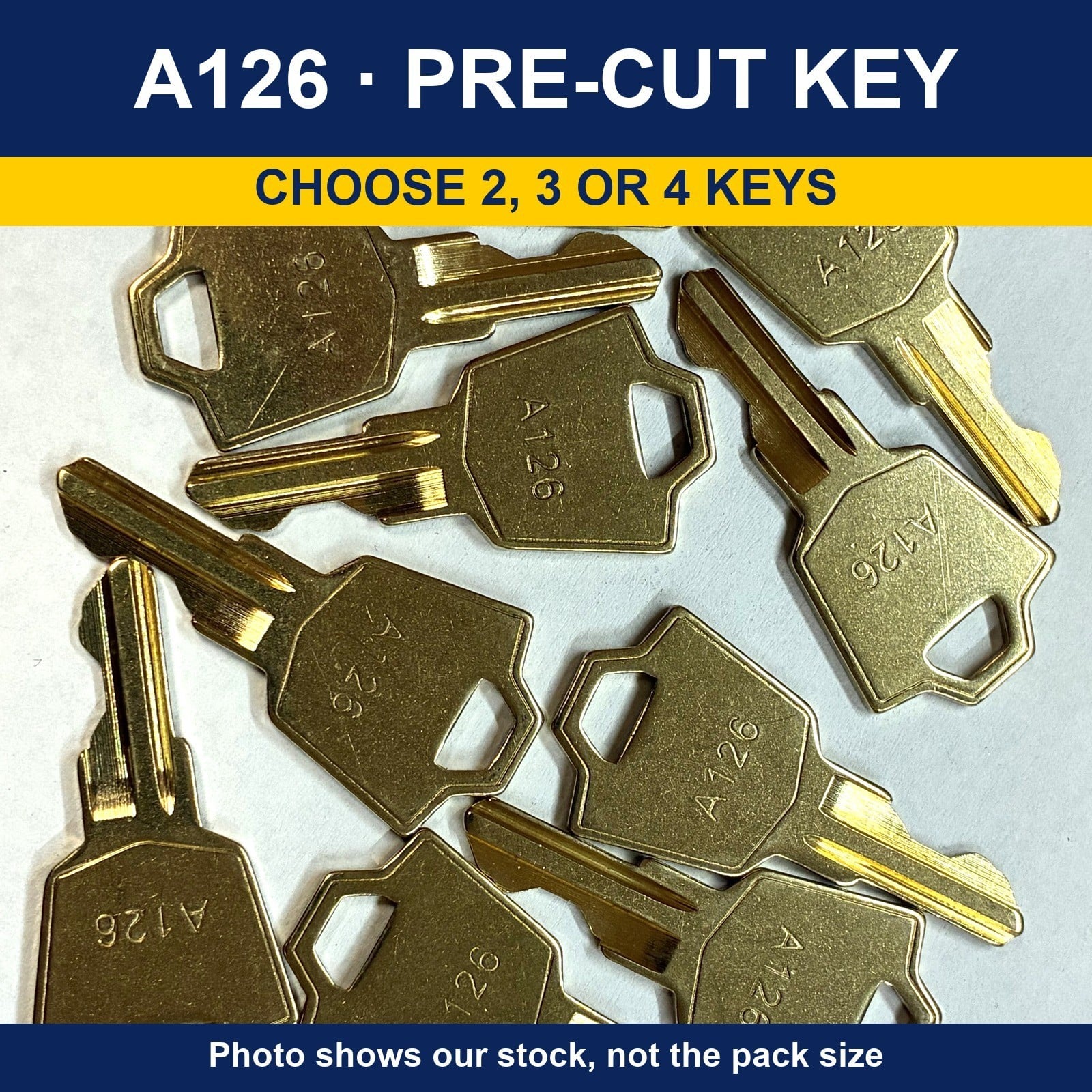 Pre-Cut Keys: CH751 / CH501 / CH545 / A126 / C415A / CAT 74 / E114 - Image 5