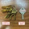 House Keys Cut to Code: Kwikset KW1 / Schlage SC1 / SC4 (Plain or DND) - Thumbnail Image 5