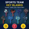 Sports Team Picture House Keys: Suns, D-Backs, Cardinals and more (KW1 / SC1) - Thumbnail Image 1