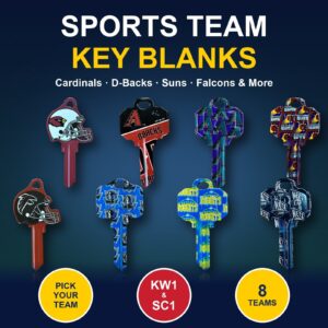 Sports Team Picture House Keys: Suns, D-Backs, Cardinals and more (KW1 / SC1)