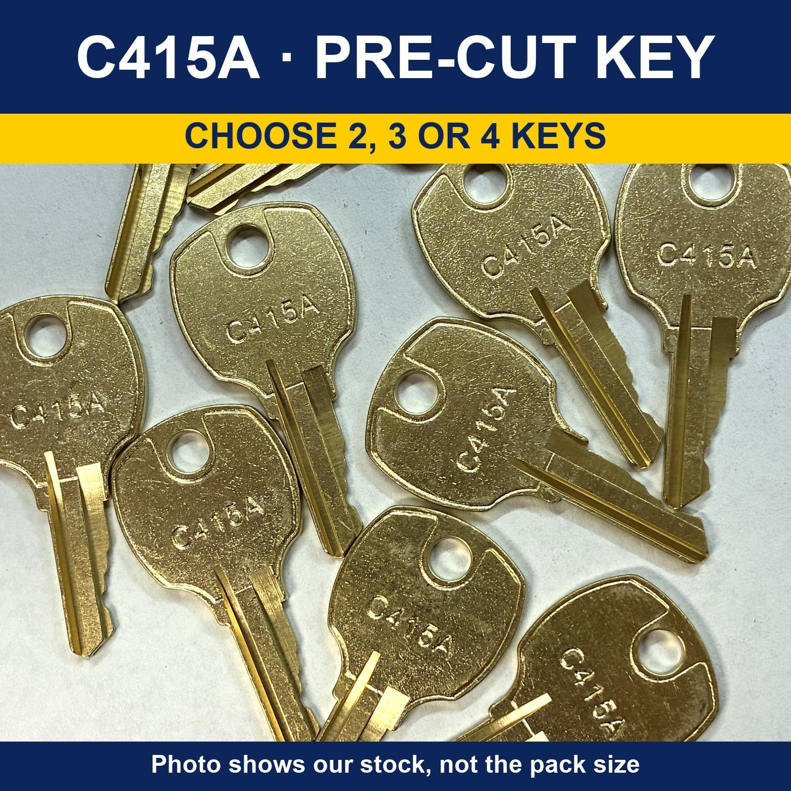 Pre-Cut Keys: CH751 / CH501 / CH545 / A126 / C415A / CAT 74 / E114 - Image 6