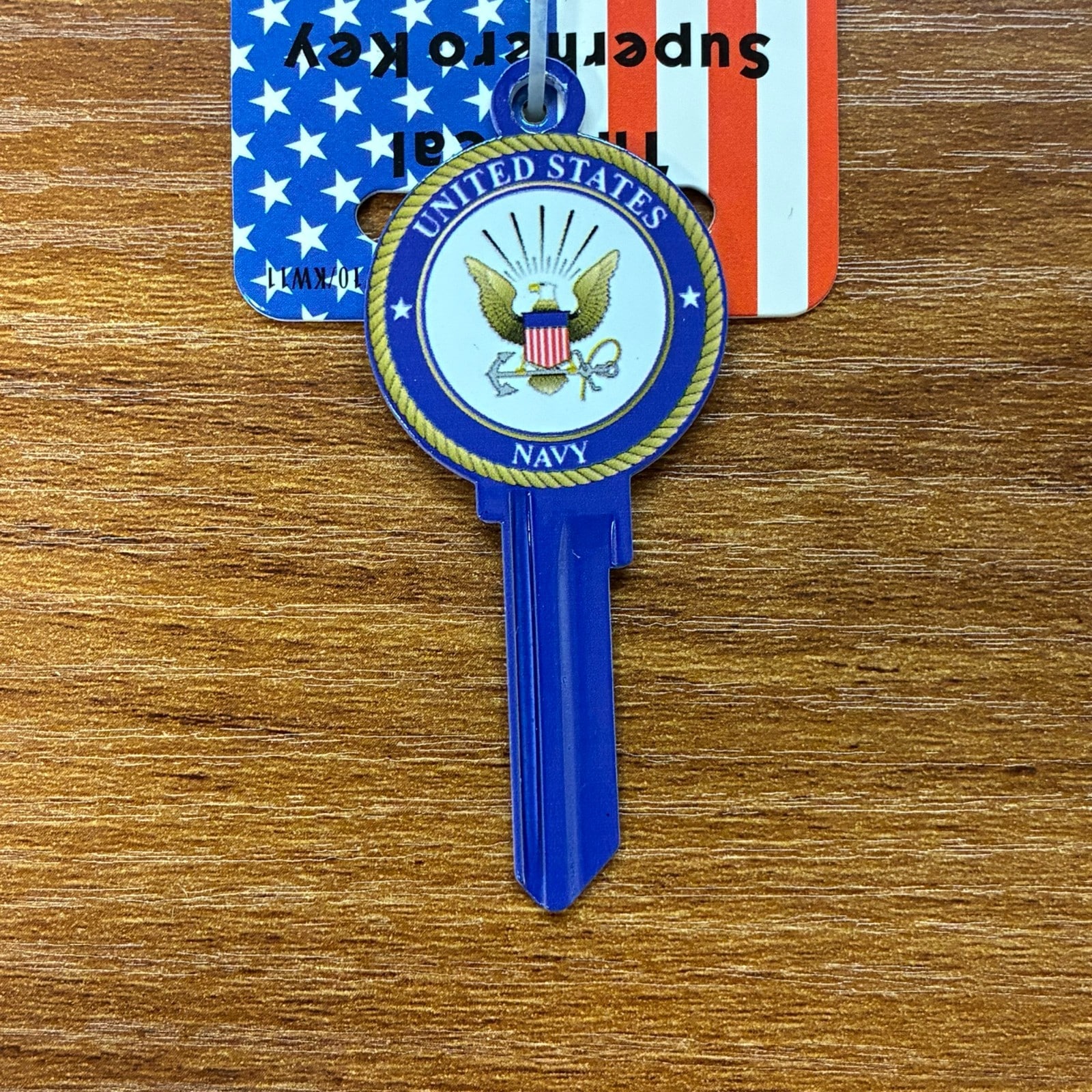 Military and American flag picture house key blank – photo 7