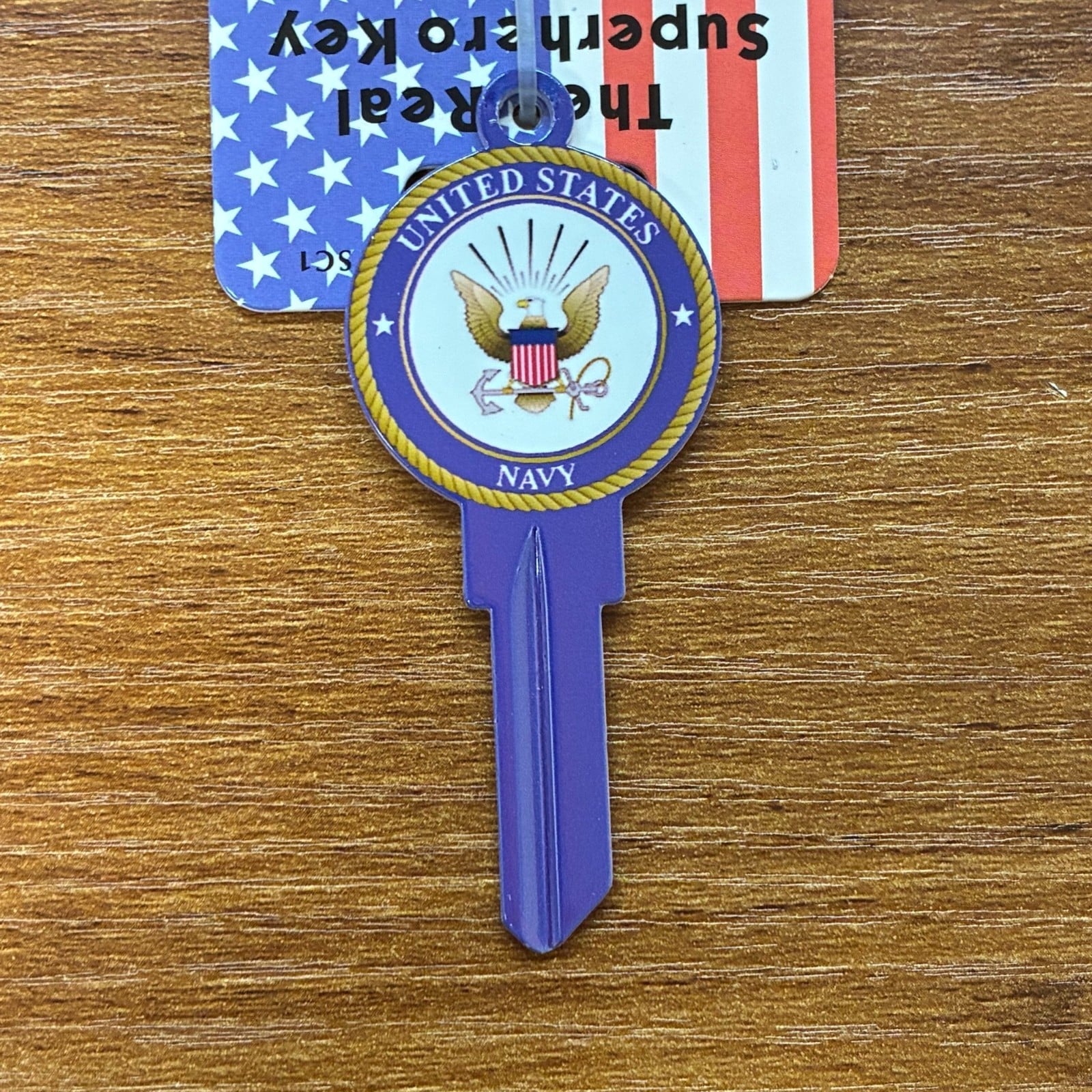 Military and American flag picture house key blank – photo 9