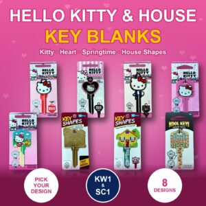 Hello Kitty & Home Picture House Keys (KW1 / SC1)
