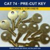Pre-Cut Keys: CH751 / CH501 / CH545 / A126 / C415A / CAT 74 / E114 - Thumbnail Image 7