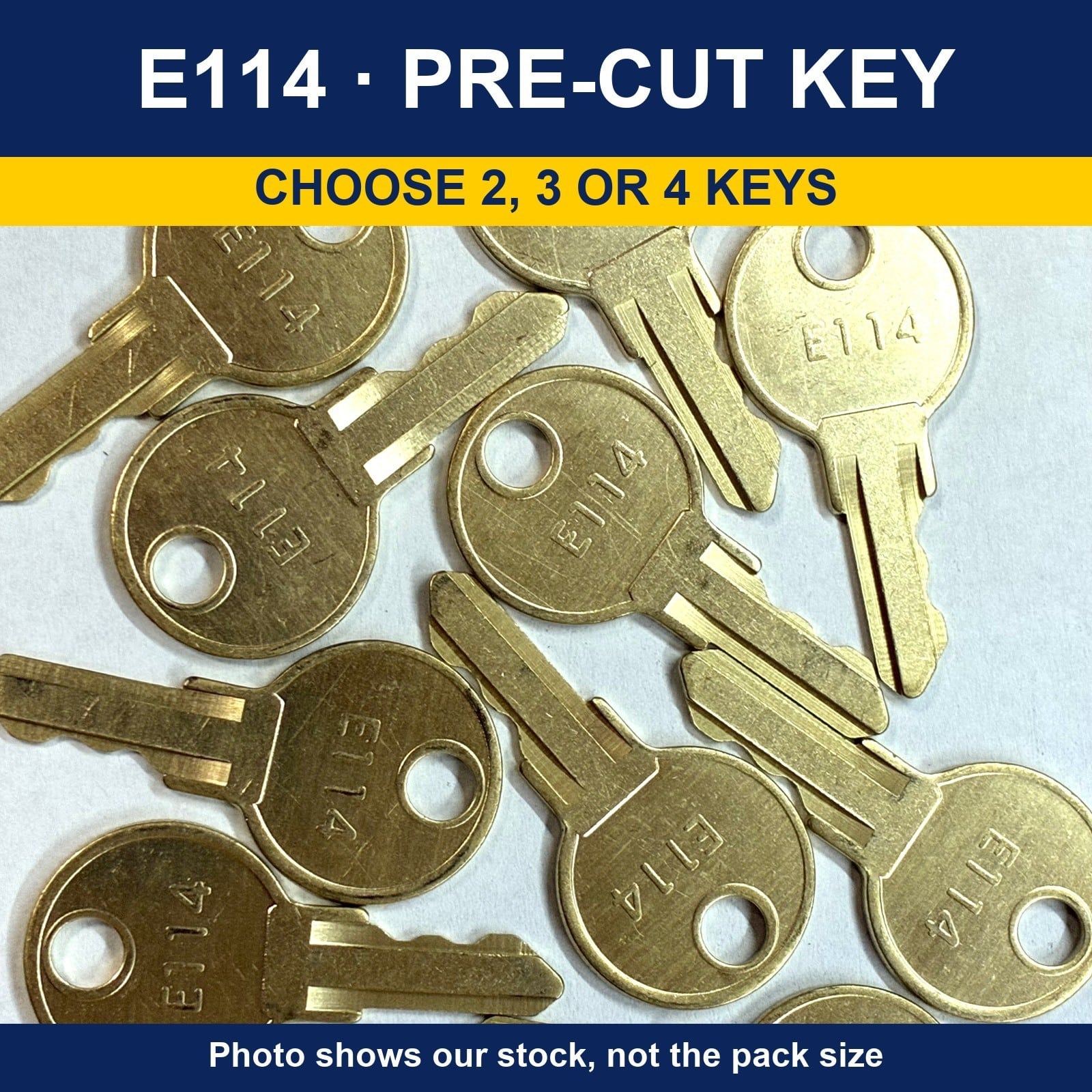 Pre-Cut Keys: CH751 / CH501 / CH545 / A126 / C415A / CAT 74 / E114 - Image 8